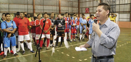 Vereador Niltinho participa da abertura do XIII Torneio O Belezera