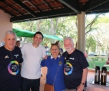 Fernando Scaranti, Aloisio Bernardes, Carmen Rinhel e José Mario Tamanini 