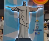 Belíssimo o estande do Rio de Janeiro