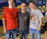 Banda Petróleo Cultural: os alunos Arthur Fedeli, João Thomazi e Henrique Bordonale, em um showzaço.